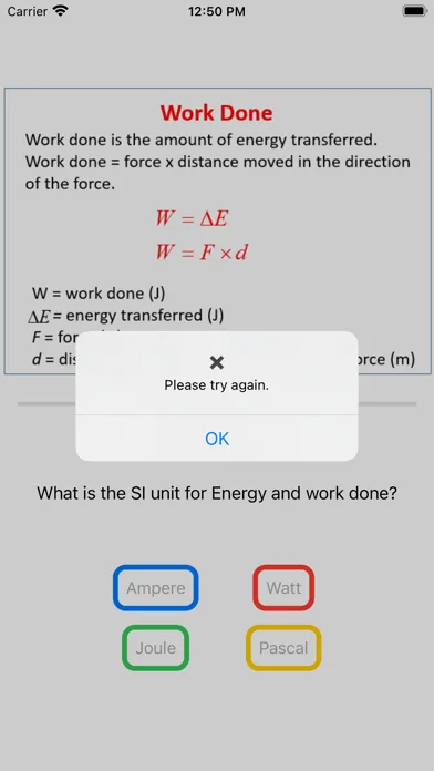 Energy - Work Done سکرین شاٹس