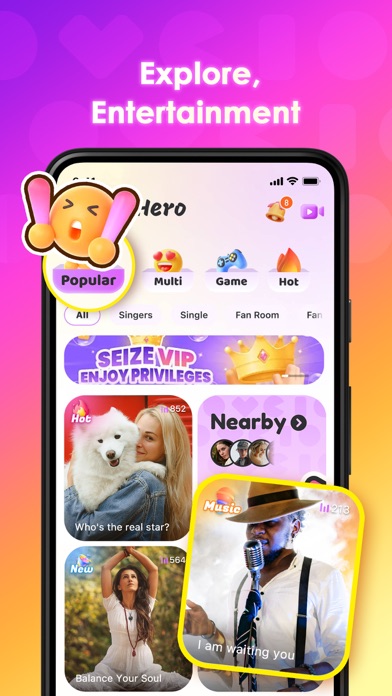 PartyHero - Real Connections سکرین شاٹس