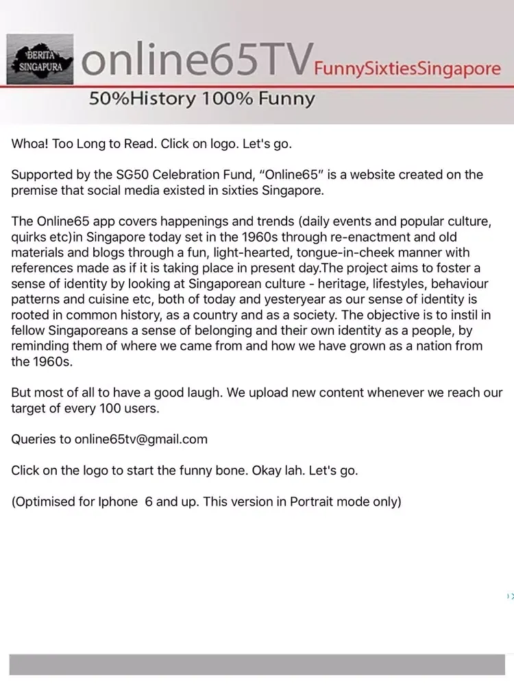 Funny Sixties Singapore iPad  سکرین شاٹس