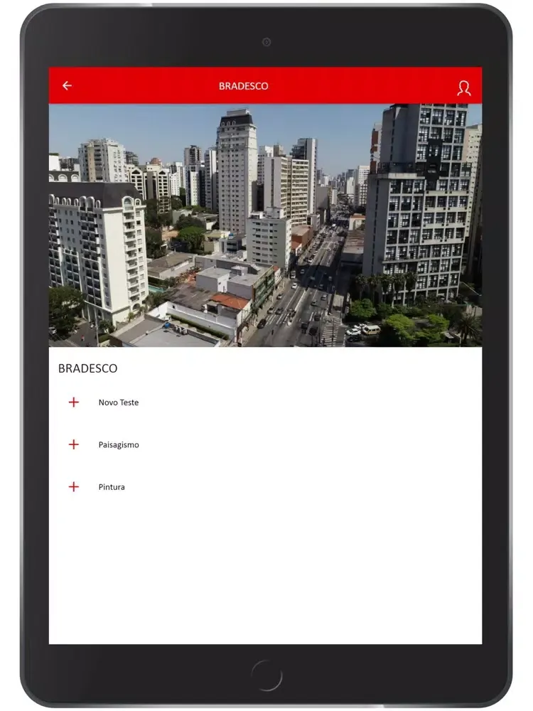 Capturas de tela do WorkPlan Recontec iPad 
