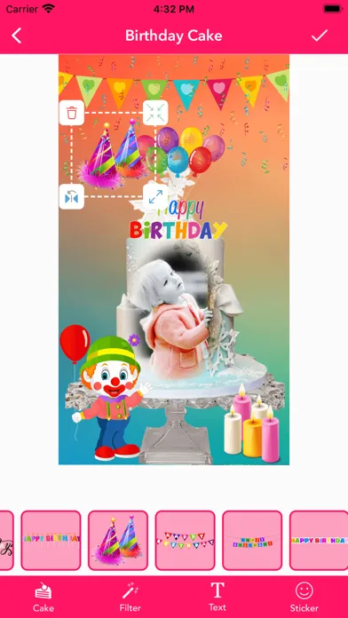 تصاویر Name And Photo On Cakes