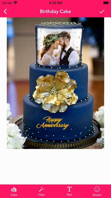 تصاویر Name And Photo On Cakes