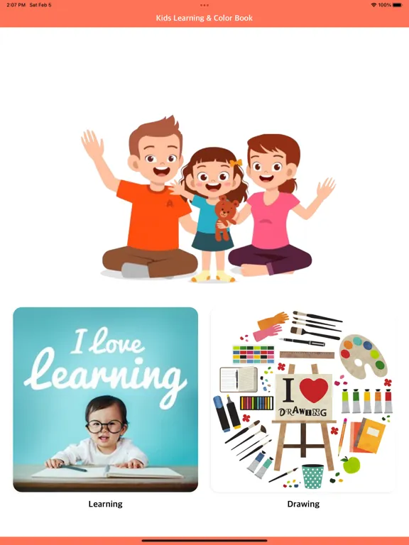 Скриншоты Kids Learning & Color Book iPad 