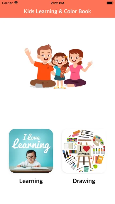 Скриншоты Kids Learning & Color Book