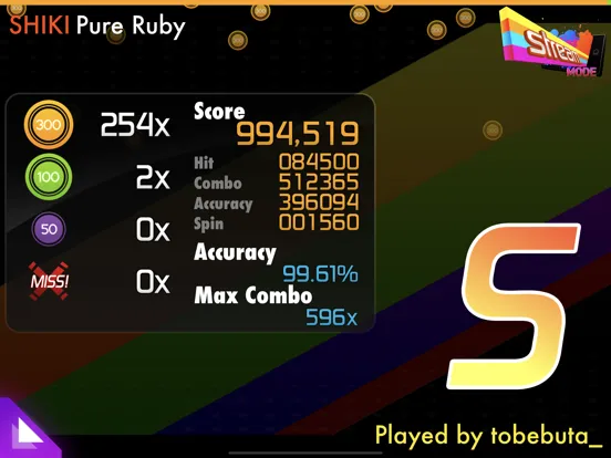 osu!stream iPad  Screenshots