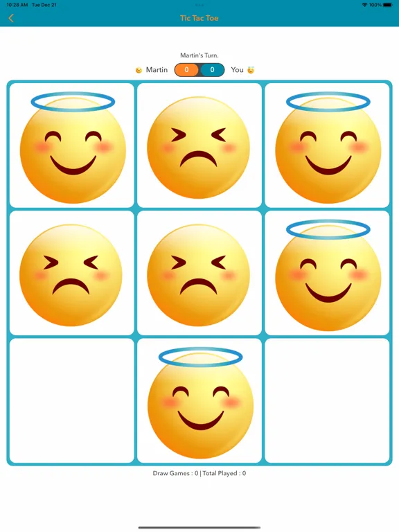 Tangkapan layar Tic Tac Toe - Emoji XO iPad 