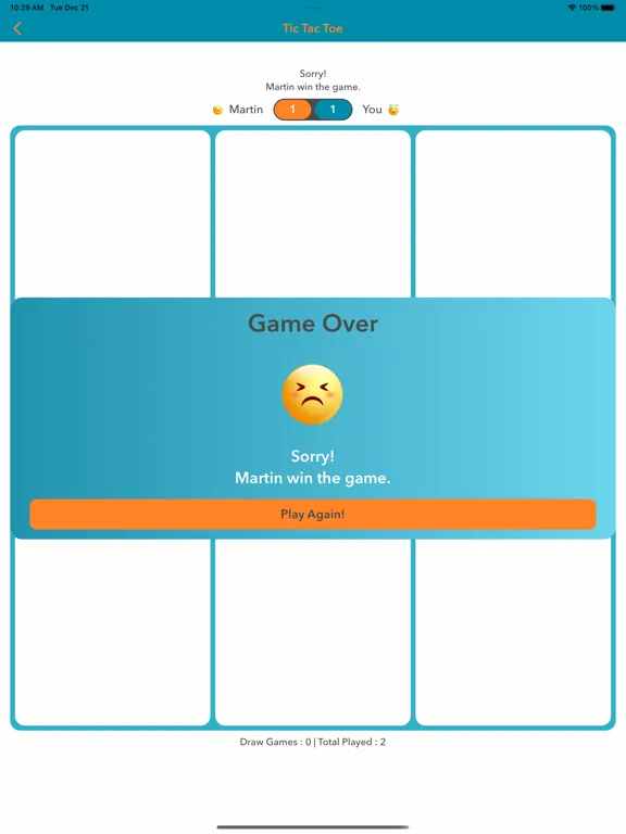 Tangkapan layar Tic Tac Toe - Emoji XO iPad 