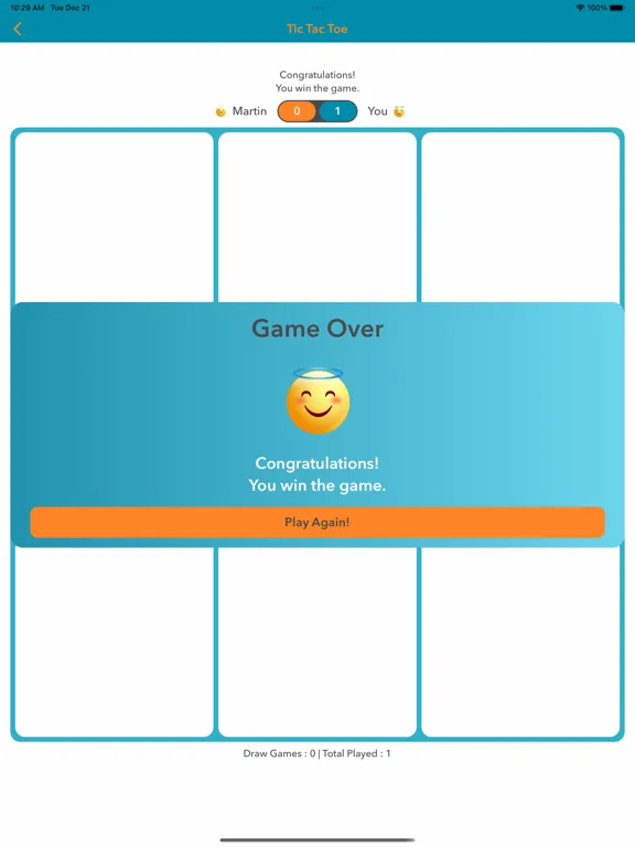 Tangkapan layar Tic Tac Toe - Emoji XO iPad 