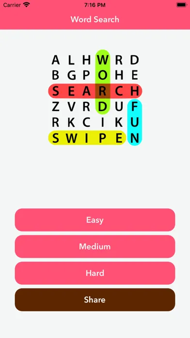 Tangkapan skrin Word Search : Puzzle Search