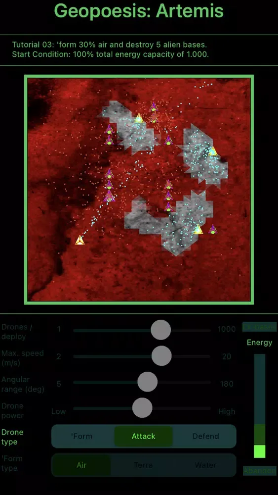 Tangkapan layar Geopoesis: Artemis