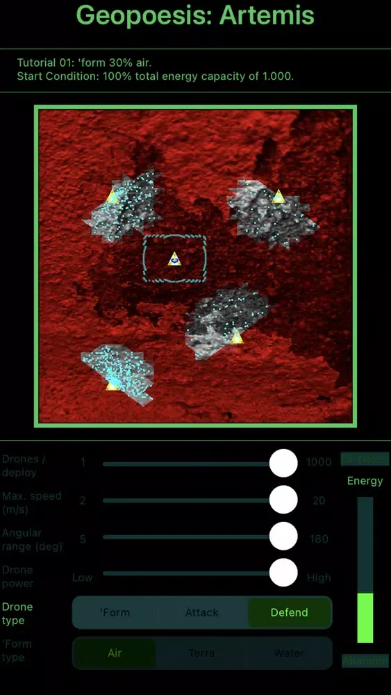 Tangkapan layar Geopoesis: Artemis