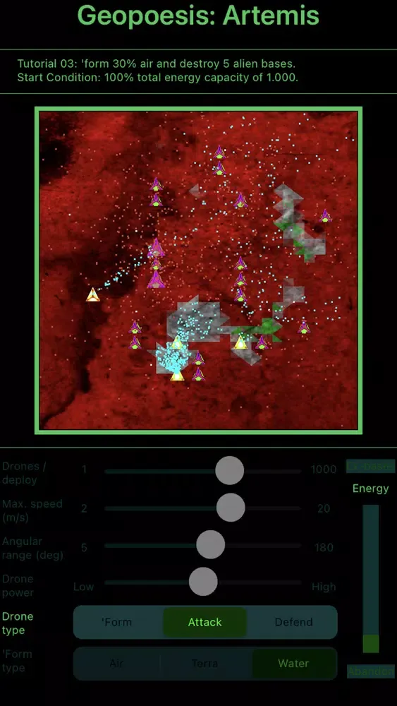 Tangkapan layar Geopoesis: Artemis