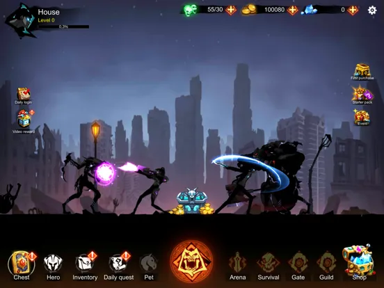 Capturas de pantalla de Shadow Lord: Legends Knight iPad 