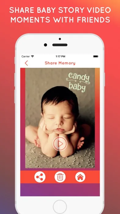 Baby Story Photo Video Maker应用截图