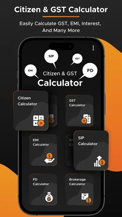 Tangkapan skrin Real Citizen & GST Calculator