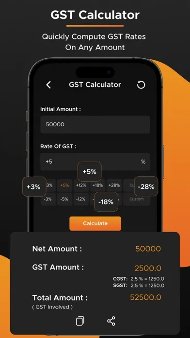 Tangkapan skrin Real Citizen & GST Calculator