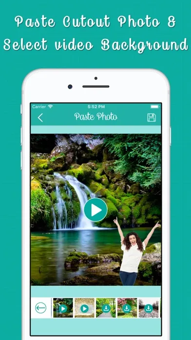 Cut Paste Photo Maker On Video Screenshots