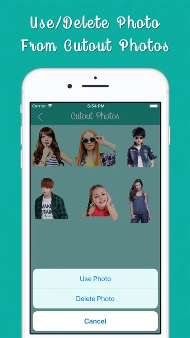 Cut Paste Photo Maker On Video Screenshots