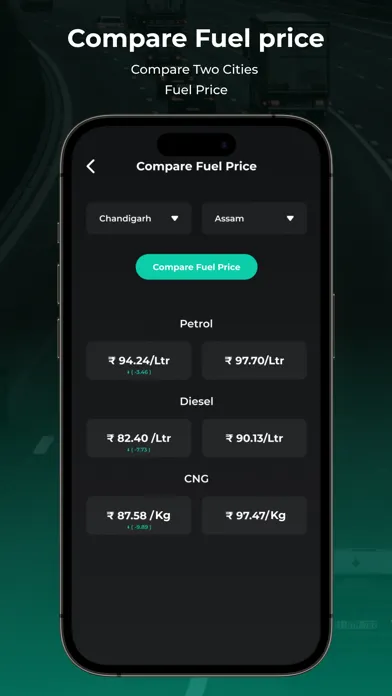 Daily Petrol Diesel CNG Price Screenshots