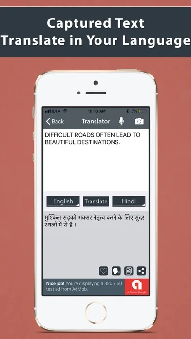 Photo, Text & Voice Translator Screenshots