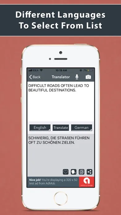 Photo, Text & Voice Translator Screenshots