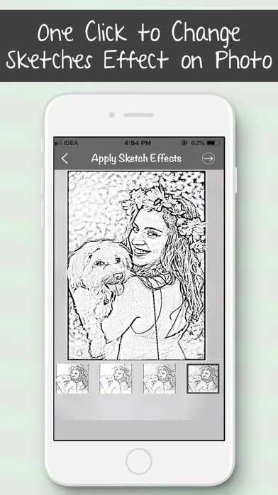تصاویر Colourful Sketch Photo Editor