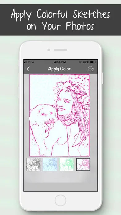 تصاویر Colourful Sketch Photo Editor