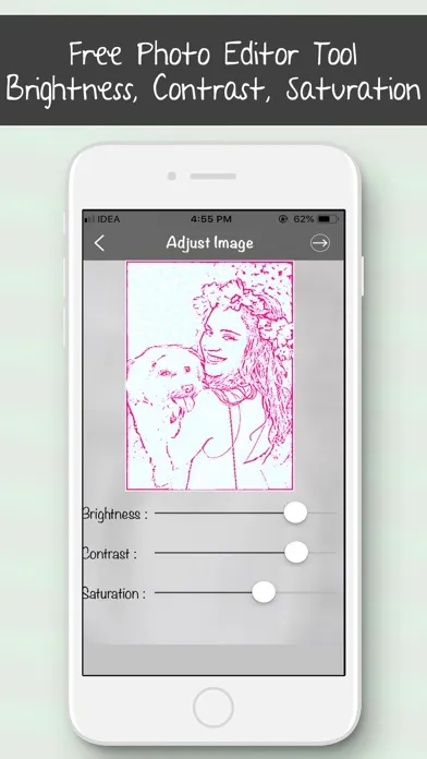 تصاویر Colourful Sketch Photo Editor