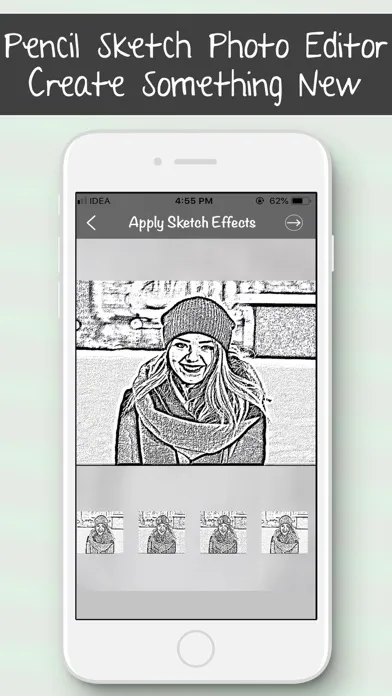 تصاویر Colourful Sketch Photo Editor