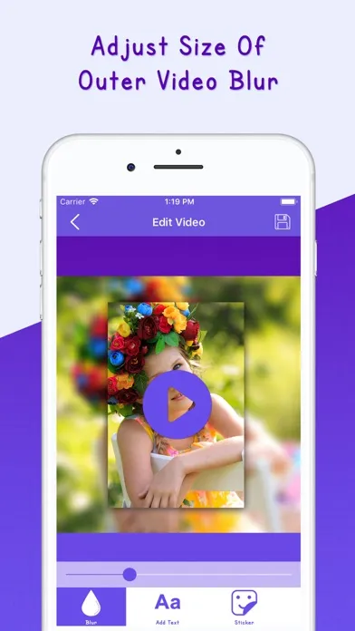 Square Blur Photo Video Editor 스크린샷