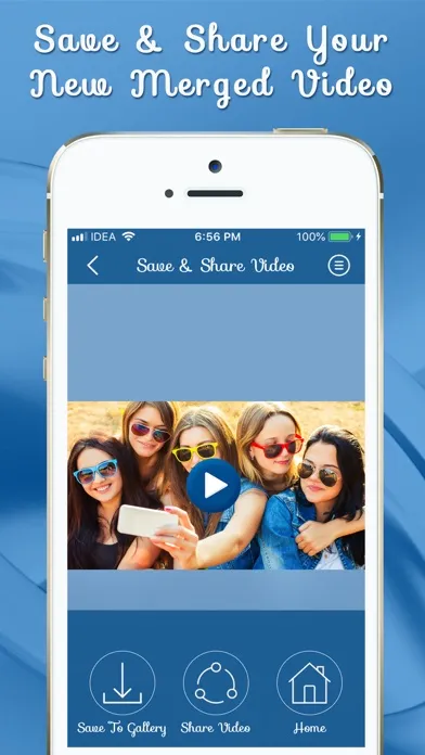 Ảnh chụp màn hình của Unlimited Video & Audio Merger