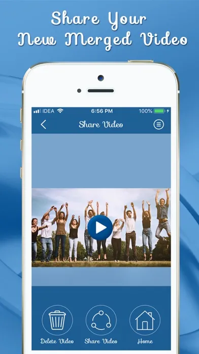 Ảnh chụp màn hình của Unlimited Video & Audio Merger