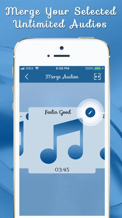 Ảnh chụp màn hình của Unlimited Video & Audio Merger