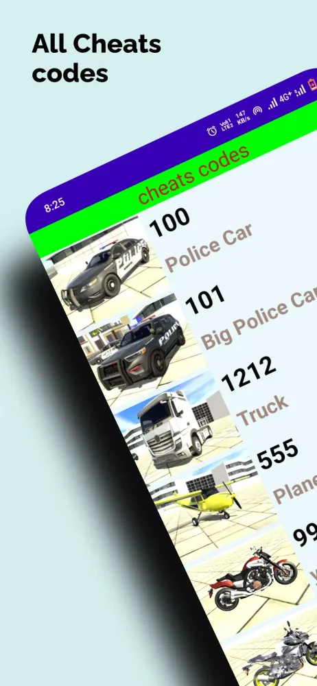 Captures d'écran de indian bike driving cheat code