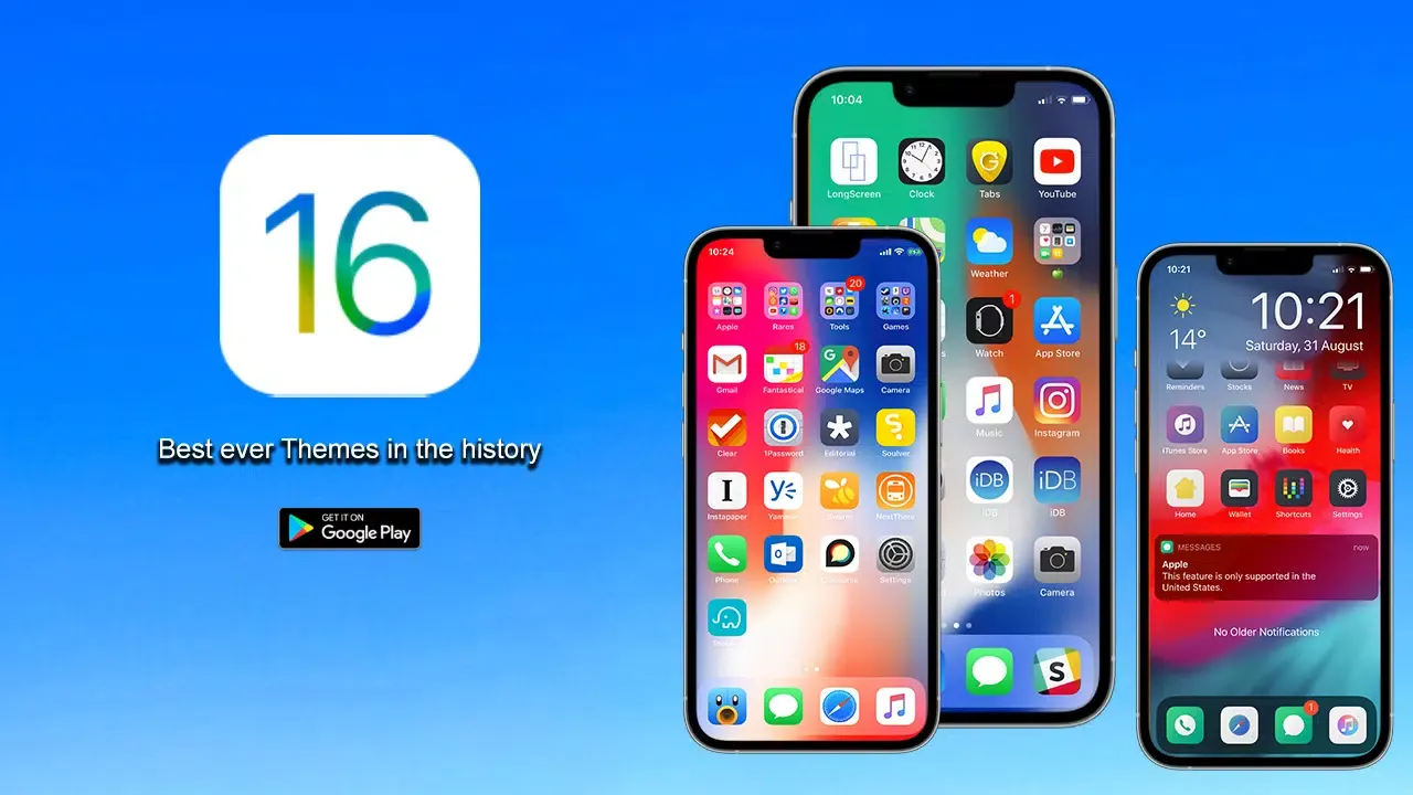 iPhone 16 Launcher & Wallpaper应用截图