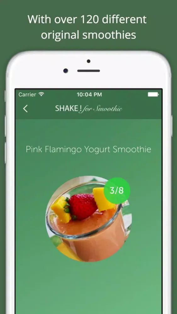 Shake for Smoothie - 120 Green Healthy Smoothie suggestions based on the ingredients you have Screenshots