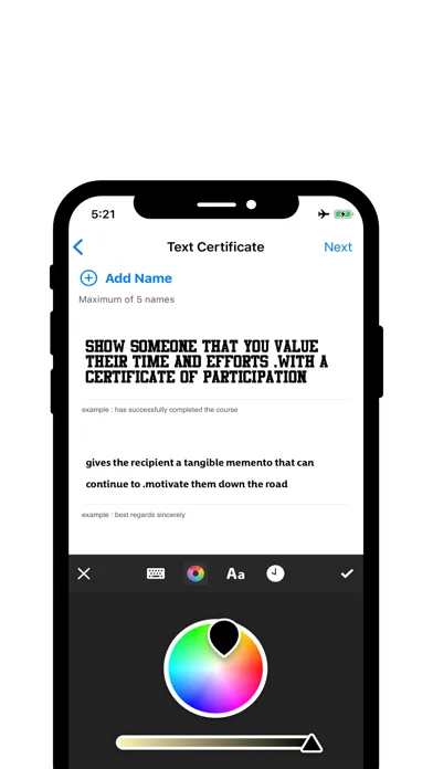 Capturas de pantalla de MyCertificate