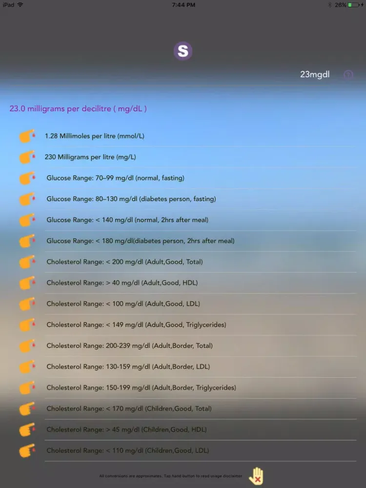 Capturas de tela do Smart Units - The fastest unit converter iPad 