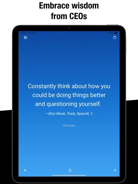Capturas de pantalla de Leadership App: Motivation iPad 