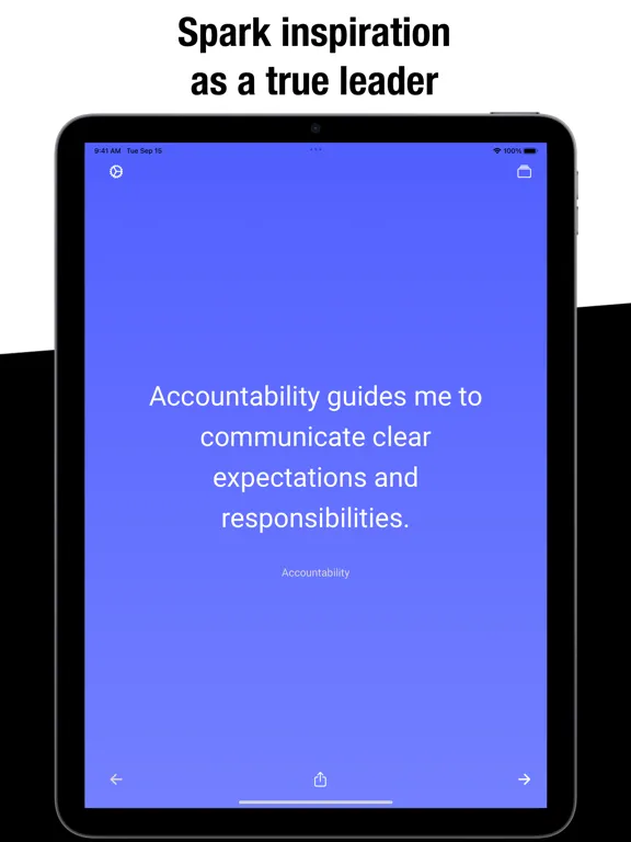 Capturas de pantalla de Leadership App: Motivation iPad 