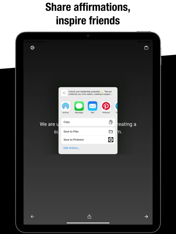 Capturas de pantalla de Leadership App: Motivation iPad 