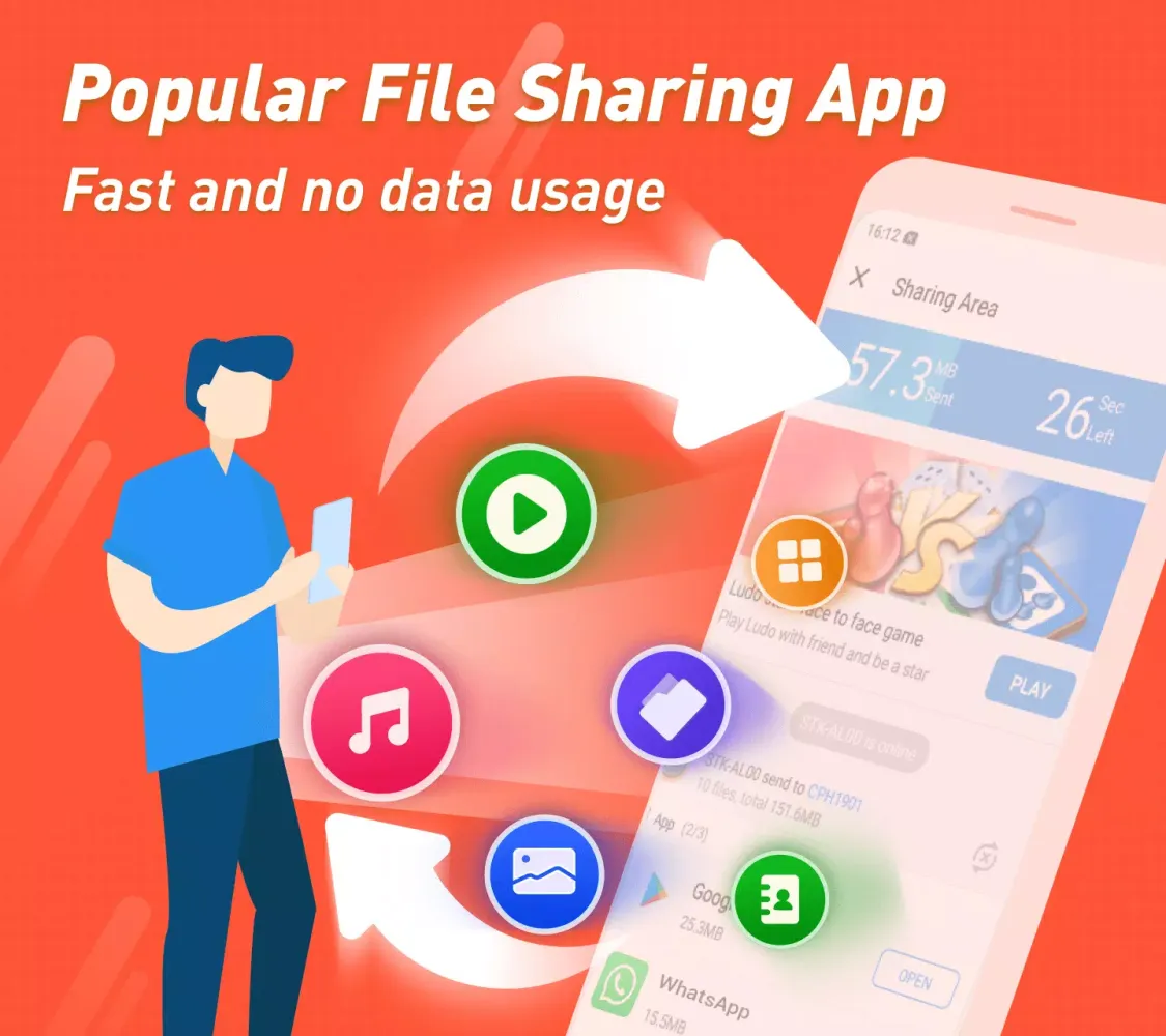 ShareKaro Mini: File Share App Screenshots