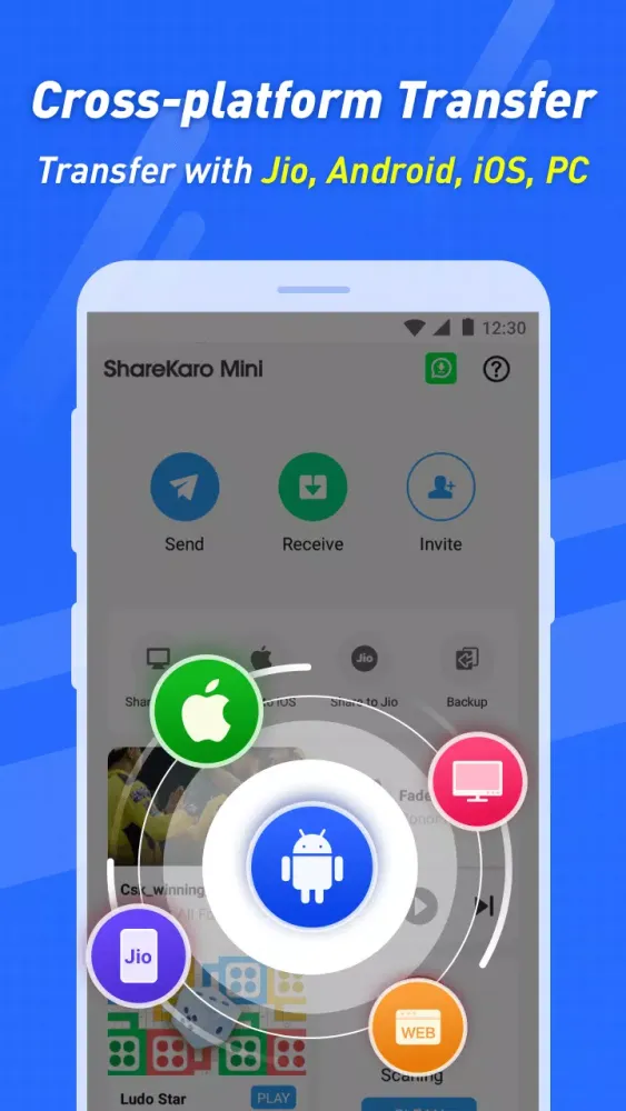 ShareKaro Mini: File Share App Screenshots