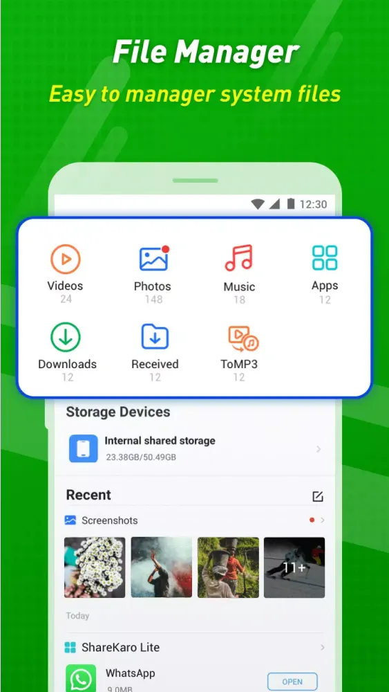 Share Karo: File Transfer App Screenshots