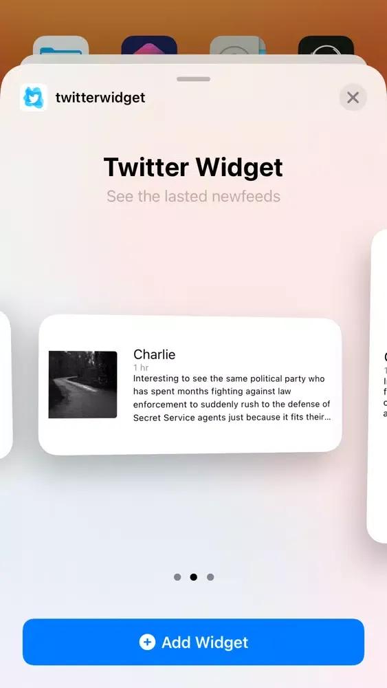 Tweet Widget - Tweet Feed स्क्रीनशॉट