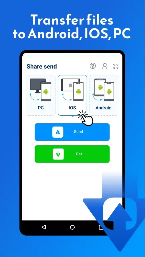 Capturas de tela do Share Apps & Files Transfer