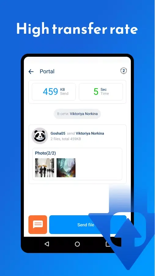Capturas de tela do Share Apps & Files Transfer