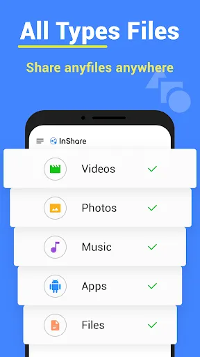 File Sharing - InShare Screenshots