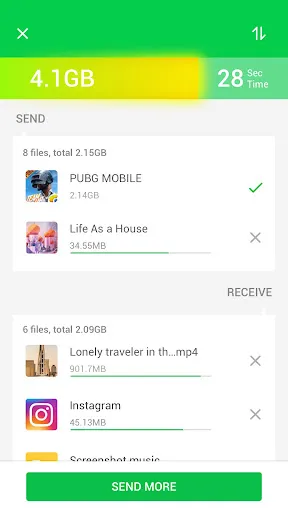 File Sharing - InShare Screenshots