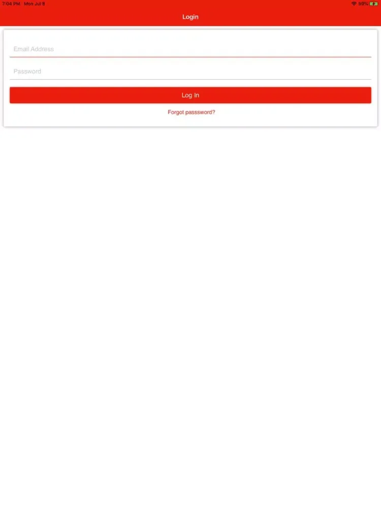 Ảnh chụp màn hình của Deal KSA Merchant App iPad 